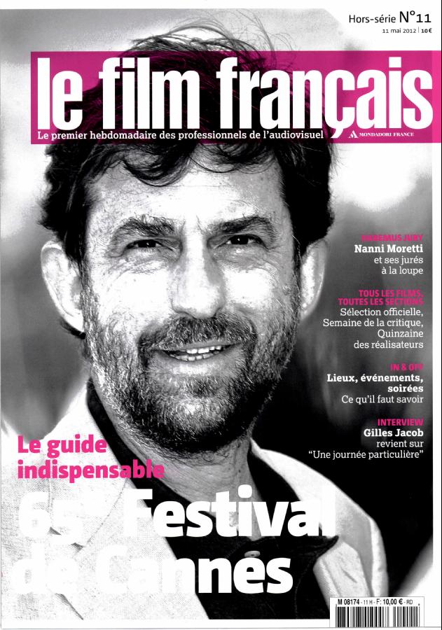 FILM FRANCAIS | LE magazine side cover  Special #11 May 2012