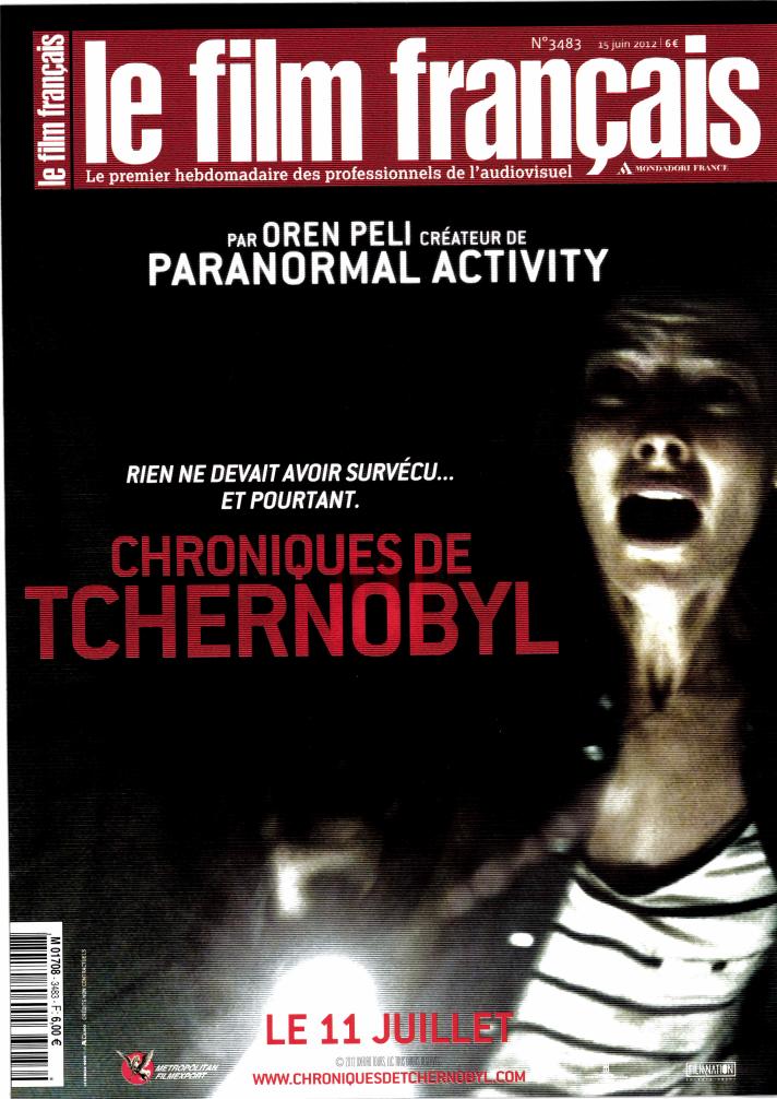 FILM FRANCAIS | LE magazine side cover Issue 3483 15 June 2012