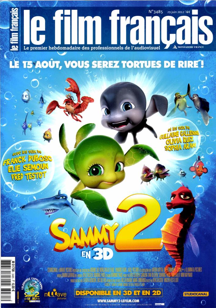 FILM FRANCAIS | LE magazine side cover Issue 3485 29 June 2012
