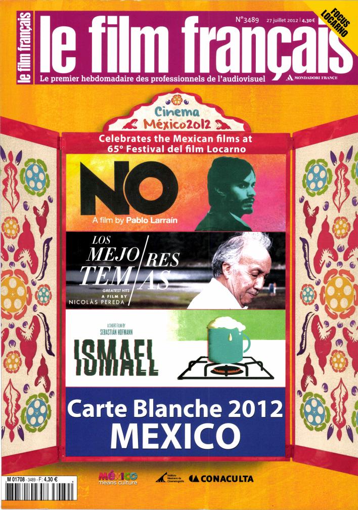 FILM FRANCAIS | LE magazine side cover Issue 3489 27 July 2012