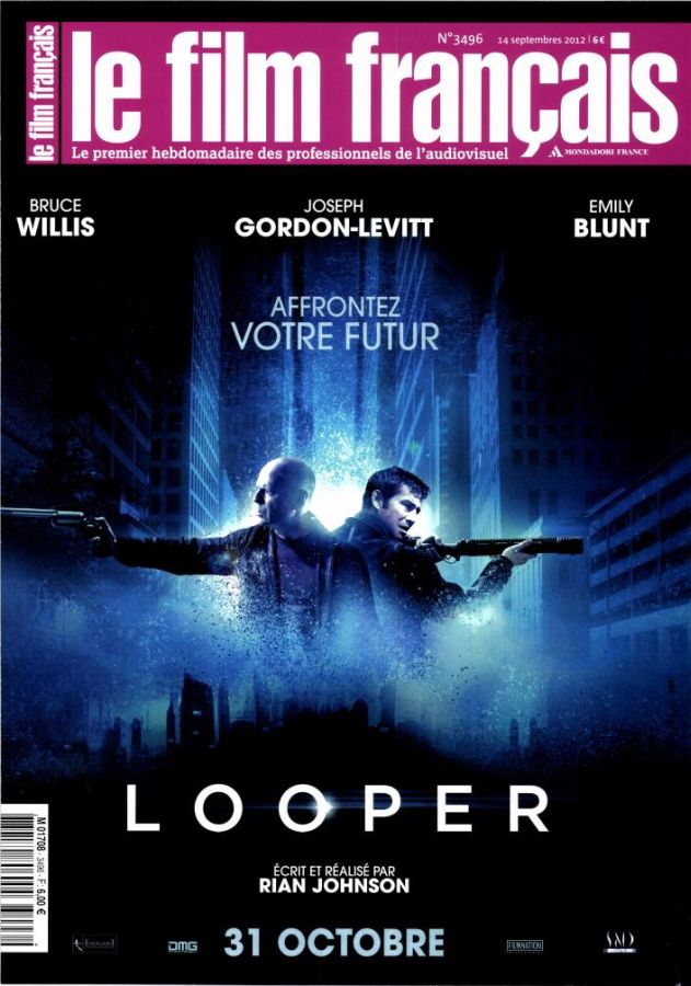 FILM FRANCAIS | LE magazine side cover Issue 3496 14 September 2012
