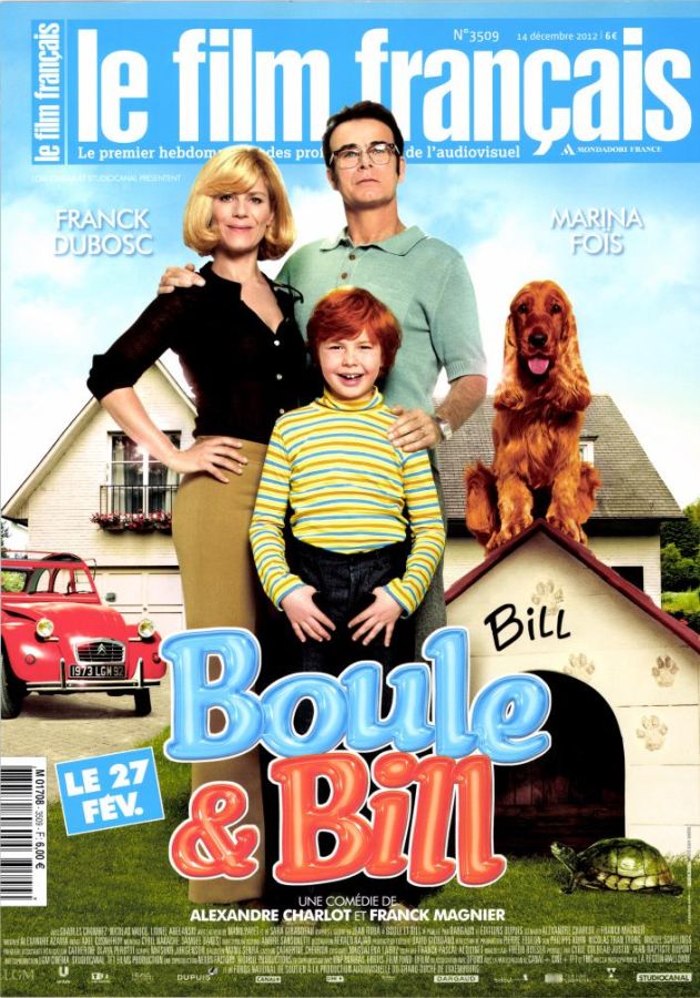 FILM FRANCAIS | LE magazine side cover Issue 3509 14 December 2012