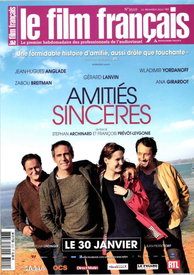 FILM FRANCAIS | LE magazine side cover Issue 3510 21 December 2012