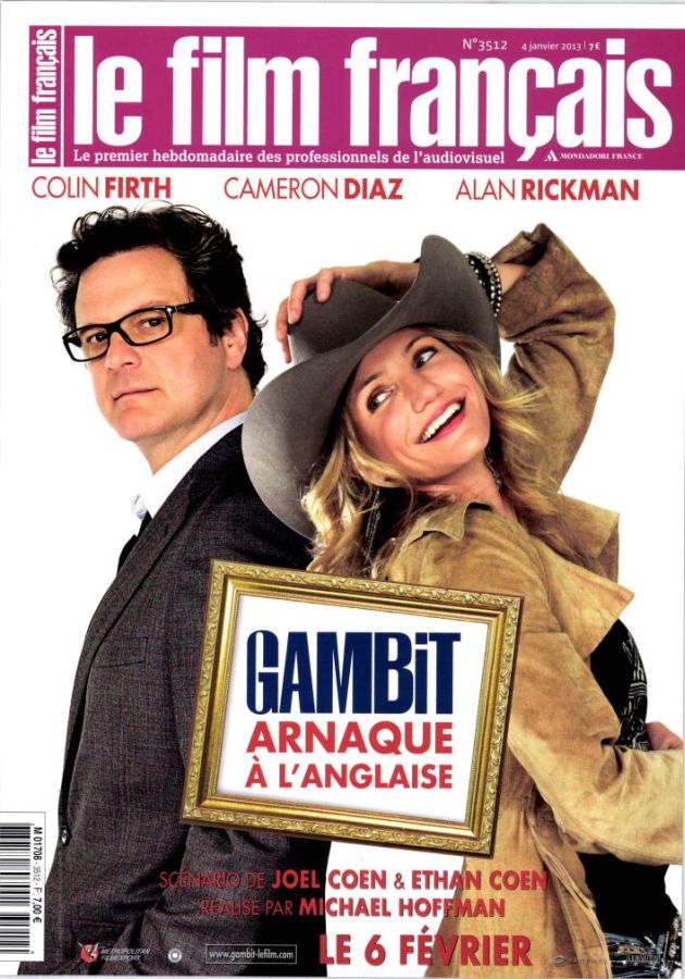 FILM FRANCAIS | LE magazine side cover Issue 3512 4 January 2013