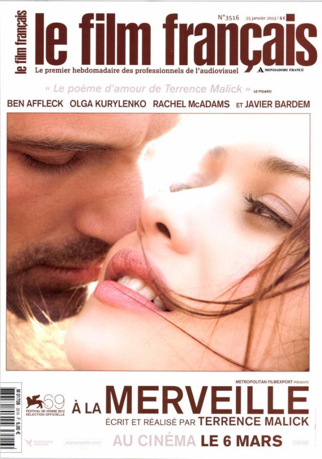 FILM FRANCAIS | LE magazine side cover Issue 3516 25 January 2013