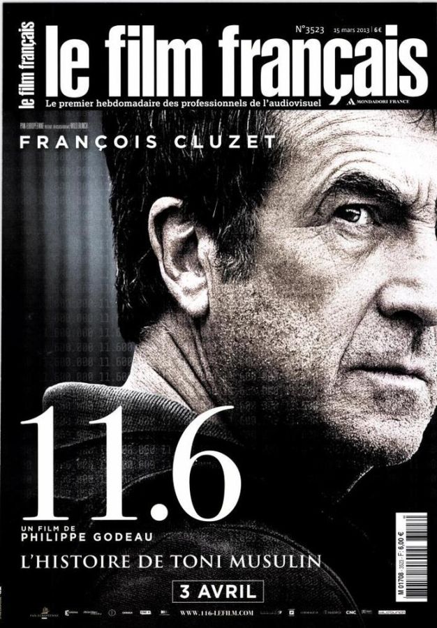 FILM FRANCAIS | LE magazine side cover Issue 3523 15 March 2013