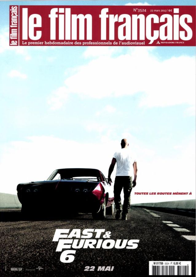 FILM FRANCAIS | LE magazine side cover Issue 3524 22 March 2013