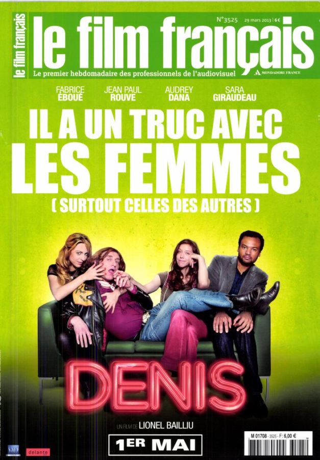 FILM FRANCAIS | LE magazine side cover Issue 3525 29 March 2013