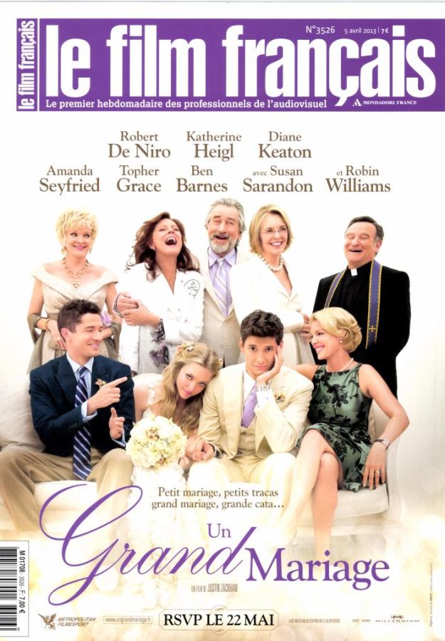 FILM FRANCAIS | LE magazine side cover Issue 3526 5 April 2013
