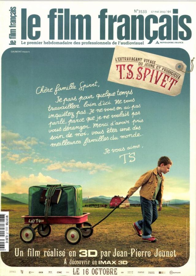 FILM FRANCAIS | LE magazine side cover Issue 3533 17 May 2013