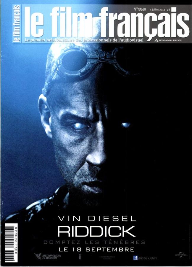 FILM FRANCAIS | LE magazine side cover Issue 3540 5 July 2013
