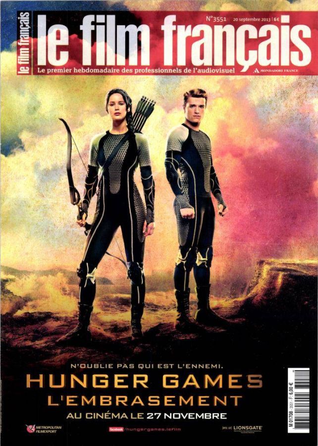 FILM FRANCAIS | LE magazine side cover Issue 3551 20 September 2013