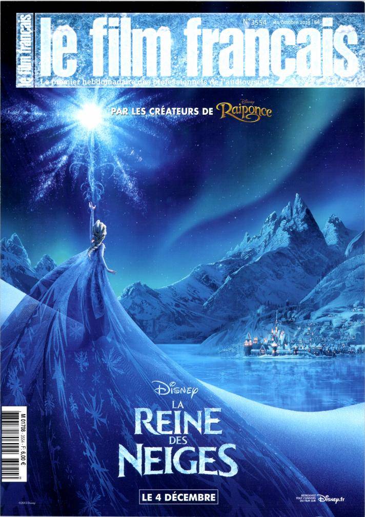 FILM FRANCAIS | LE magazine side cover Issue 3554 10 October 2013