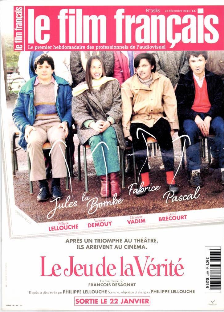 FILM FRANCAIS | LE magazine side cover Issue 3565 27 December 2013