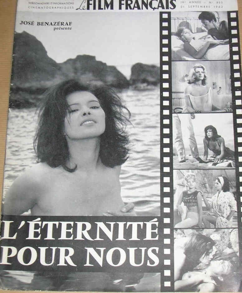 FILM FRANCAIS | LE magazine side cover Issue 955 21 September 1962