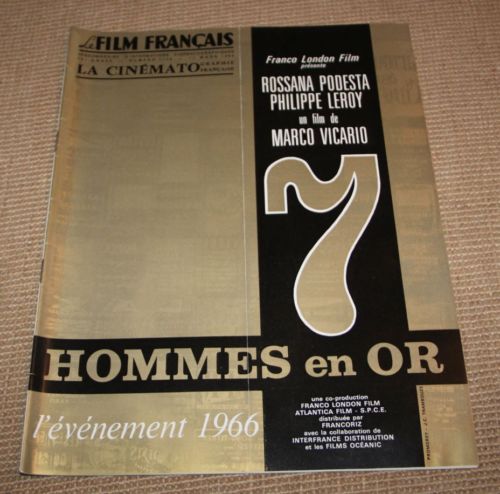 FILM FRANCAIS | LE magazine side cover Issue 1135 11 March 1966