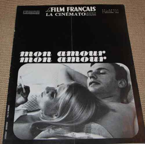 FILM FRANCAIS | LE magazine side cover Issue 1171 2 December 1966