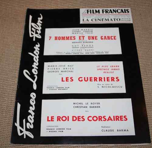 FILM FRANCAIS | LE magazine side cover Issue 1179/1180 27 January 1967