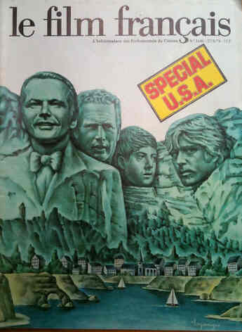 FILM FRANCAIS | LE magazine side cover Issue 1640 27 August 1976