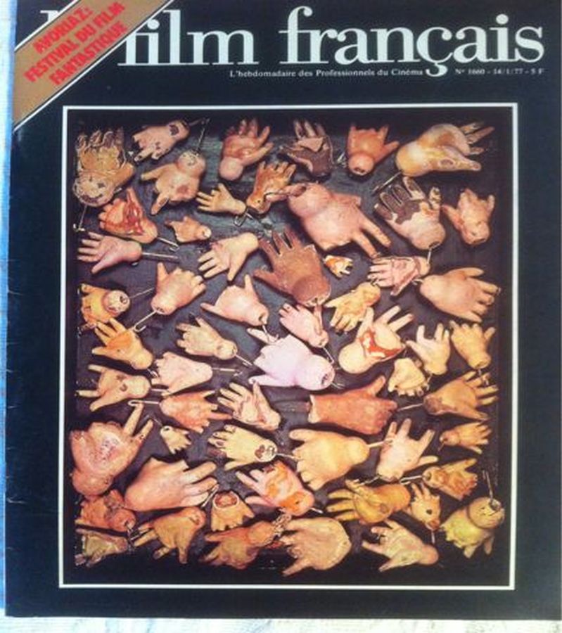 FILM FRANCAIS | LE magazine side cover Issue 1660 14 January 1977