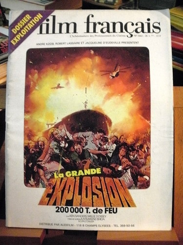 FILM FRANCAIS | LE magazine side cover Issue 1662 28 January 1977