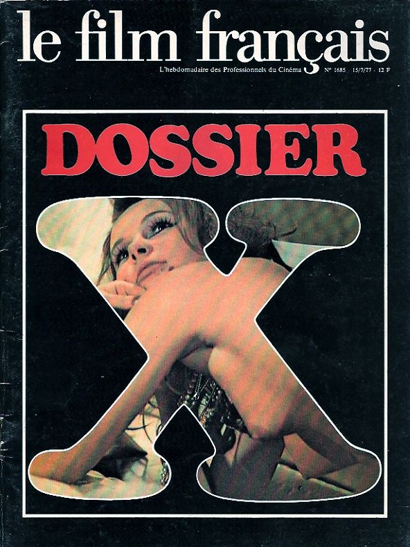 FILM FRANCAIS | LE magazine side cover Issue 1685 15 July 1977