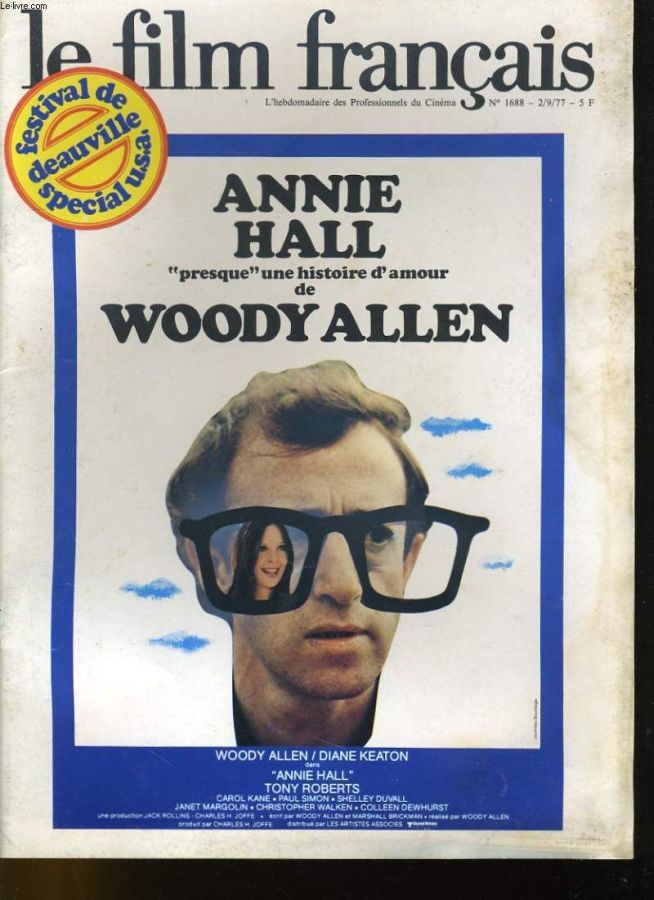 FILM FRANCAIS | LE magazine side cover Issue 1688 2 September 1977