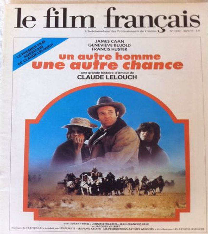 FILM FRANCAIS | LE magazine side cover Issue 1692 30 September 1977