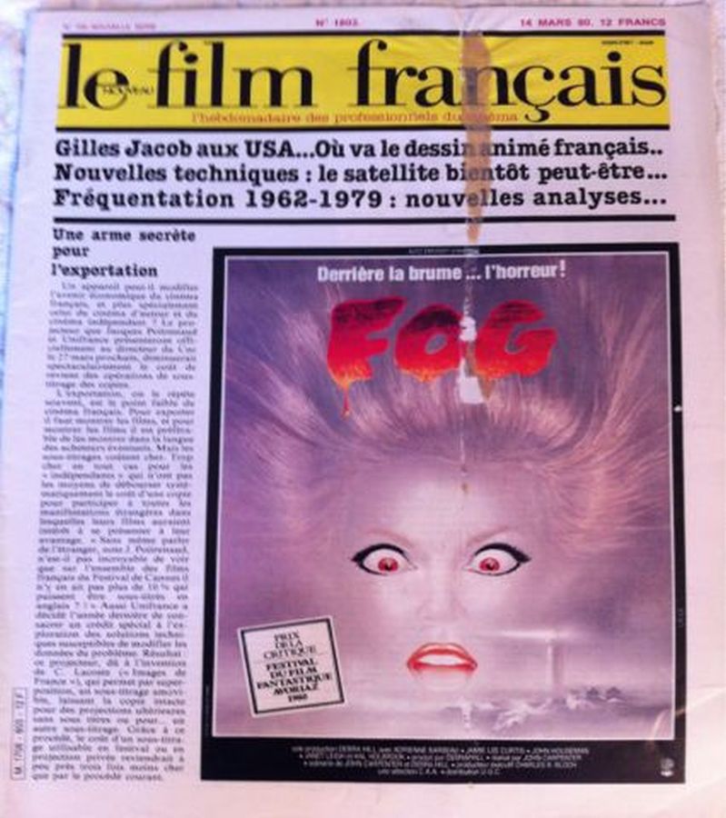 FILM FRANCAIS | LE magazine side cover Issue 1803 14 March 1980