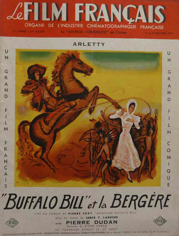 FILM FRANCAIS | LE magazine side cover Issue 198/9 1 October 1948