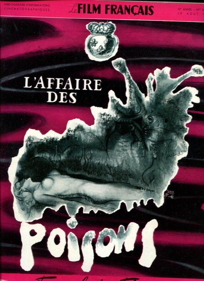 FILM FRANCAIS | LE magazine side cover Issue 583 19 August 1955