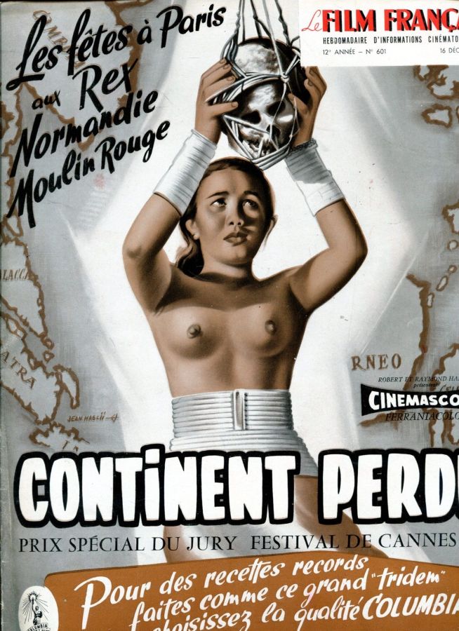 FILM FRANCAIS | LE magazine side cover Issue 601 16 December 1955