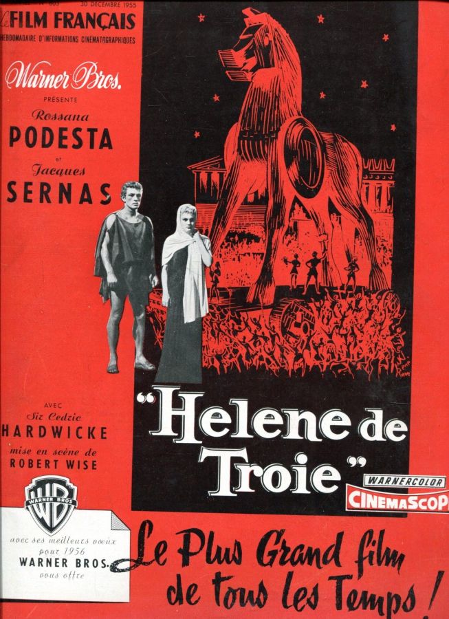 FILM FRANCAIS | LE magazine side cover Issue 603 30 December 1955