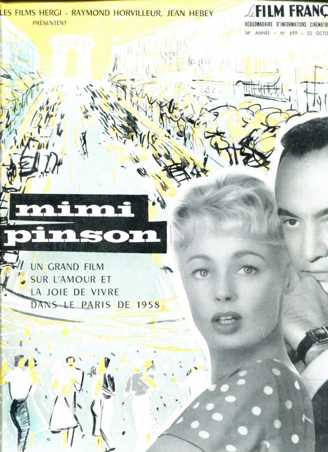 FILM FRANCAIS | LE magazine side cover Issue 699 25 October 1957