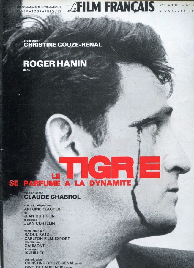 FILM FRANCAIS | LE magazine side cover Issue 1102 2 July 1965
