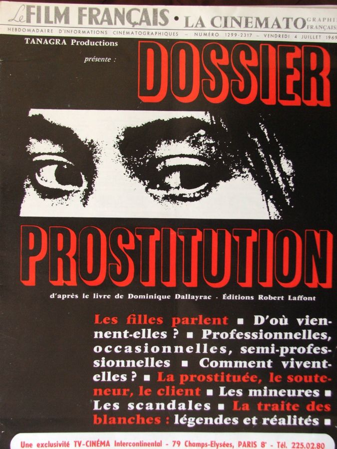 FILM FRANCAIS | LE magazine side cover Issue 1299 4 July 1969