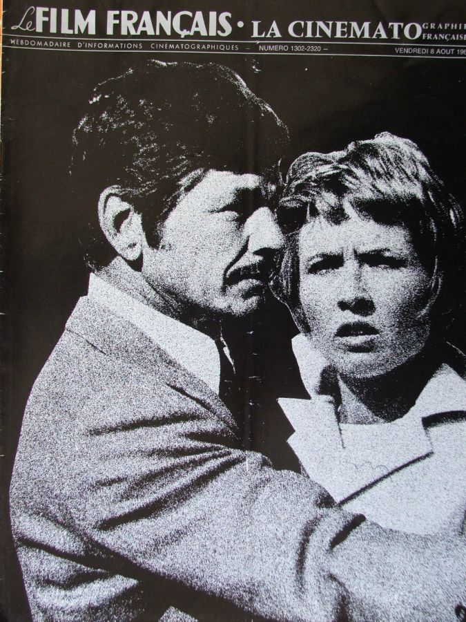 FILM FRANCAIS | LE magazine side cover Issue 1302 8 August 1969