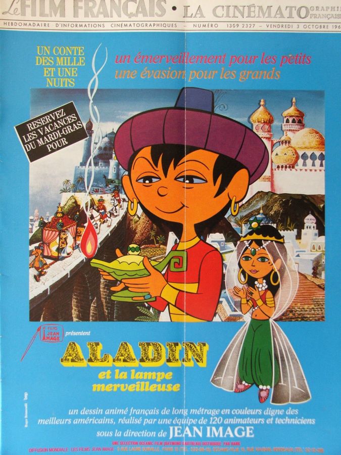 FILM FRANCAIS | LE magazine side cover Issue 1309 3 October 1969