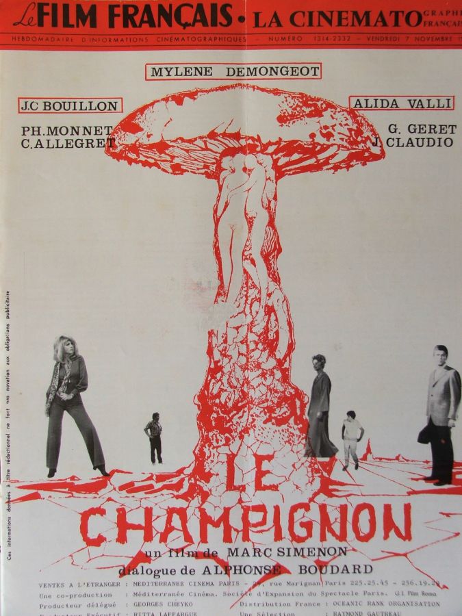 FILM FRANCAIS | LE magazine side cover Issue 1314 7 November 1969