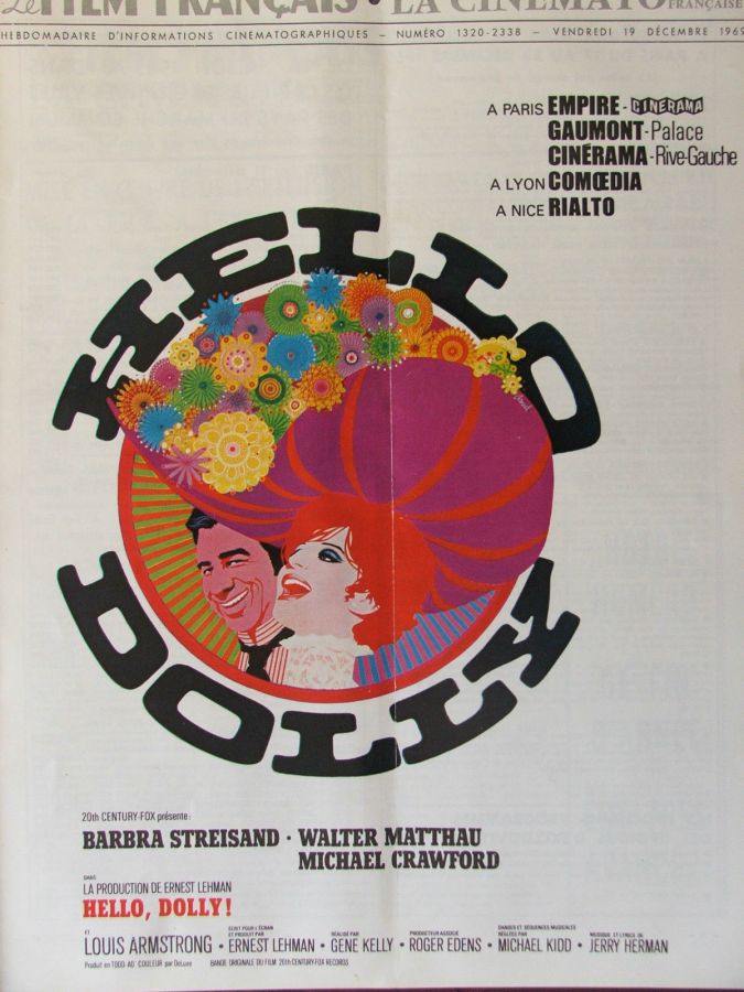FILM FRANCAIS | LE magazine side cover Issue 1320 19 December 1969