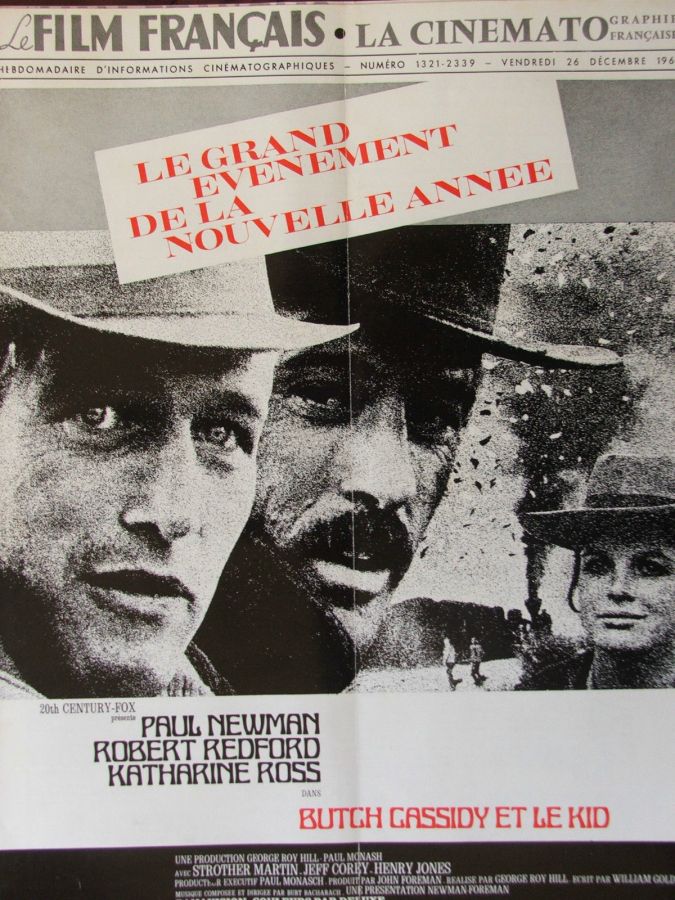 FILM FRANCAIS | LE magazine side cover Issue 1321 26 December 1969