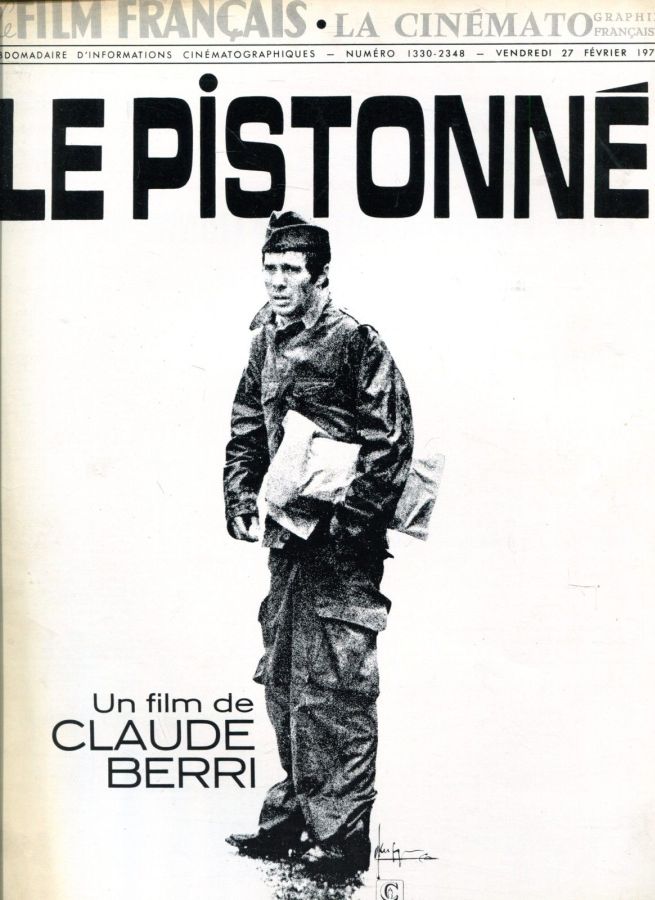 FILM FRANCAIS | LE magazine side cover Issue 1330 27 February 1970