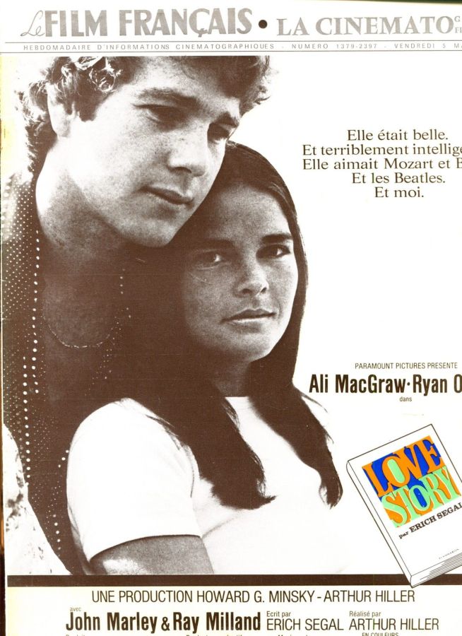 FILM FRANCAIS | LE magazine side cover Issue 1379 5 March 1971