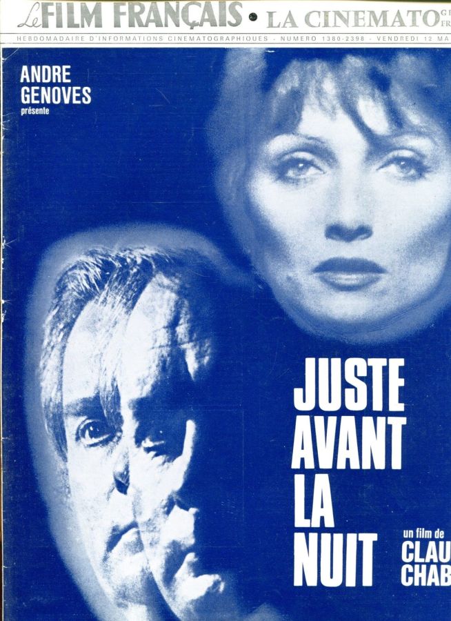 FILM FRANCAIS | LE magazine side cover Issue 1380 12 March 1971