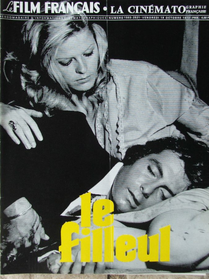 FILM FRANCAIS | LE magazine side cover Issue 1503 19 October 1973