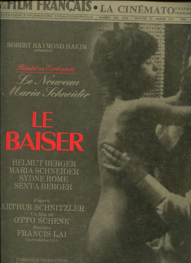 FILM FRANCAIS | LE magazine side cover Issue 1516 25 January 1974