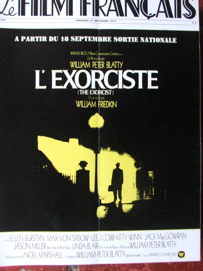 FILM FRANCAIS | LE magazine side cover Issue 1547 13 September 1974
