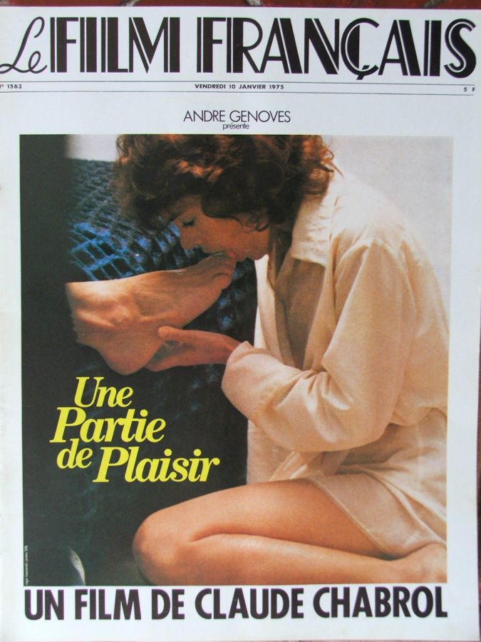 FILM FRANCAIS | LE magazine side cover Issue 1562 10 January 1975