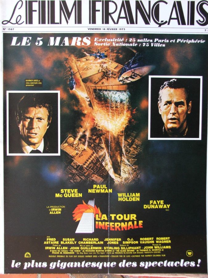 FILM FRANCAIS | LE magazine side cover Issue 1567 14 February 1975