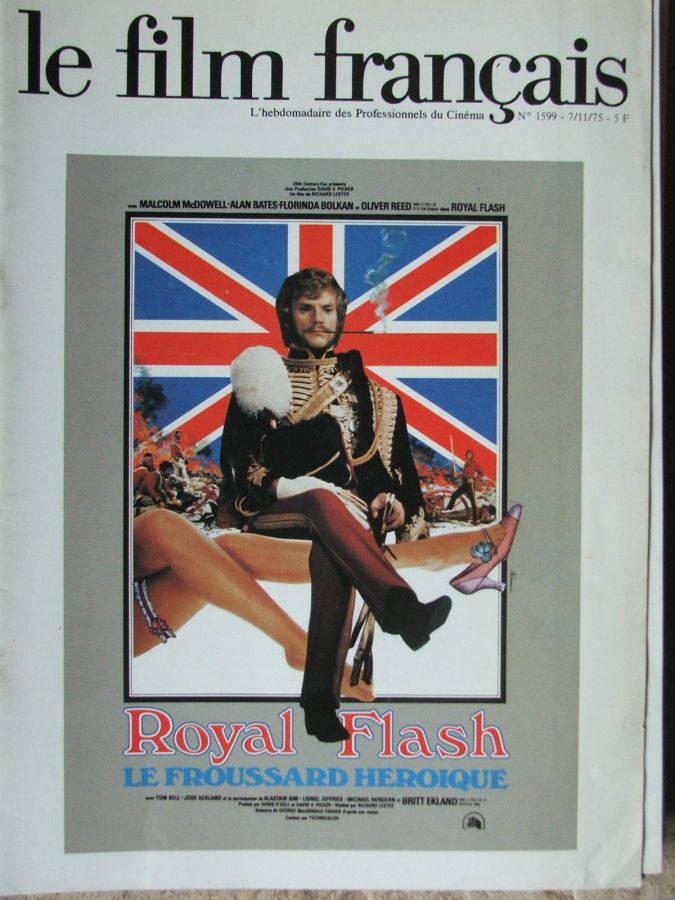 FILM FRANCAIS | LE magazine side cover Issue 1599 7 November 1975